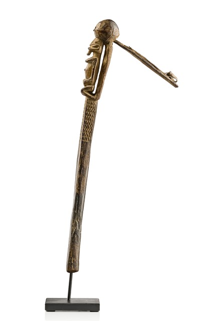 Ritual axe of blacksmith, Mali, Dogon, Size: H: 50,5 cm (H: 19.9 inch), ID: 3053144