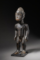 Standing male figure, Côte d'Ivoire, Guro, Size: H: 32 cm (H: 12.6 inch), ID: 3053168 - 3/5