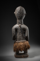 Figure anthropomorphe expressive, Côte d'Ivoire, Baoulé, Taille: H: 64,5 cm (H: 25.4 inch), ID: 3053225 - 4/6