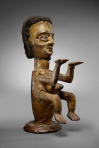 Coiffe de danse avec figure marionette, Cameroun, Anyang, Taille: H: 39 cm (H: 15.4 inch), ID: 3053160 - 2/6