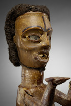 Coiffe de danse avec figure marionette, Cameroun, Anyang, Taille: H: 39 cm (H: 15.4 inch), ID: 3053160 - 5/6