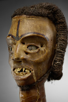 Coiffe de danse avec figure marionette, Cameroun, Anyang, Taille: H: 39 cm (H: 15.4 inch), ID: 3053160 - 6/6