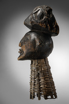 Dance crest "tu ngünga", Cameroon Grassfields, Bamum, Size: H: 46 cm (H: 18.1 inch), ID: 3053161 - 3/5