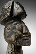 Dance crest "tu ngünga", Cameroon Grassfields, Bamum, Size: H: 46 cm (H: 18.1 inch), ID: 3053161 - 4/5