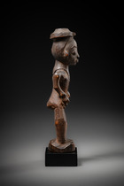 Standing male figure, Gabon, Punu, Size: H: 23 cm (H: 9.1 inch), ID: 3053163 - 2/5