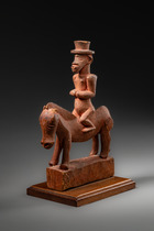 Equestrian, Angola, Songo, Size: H: 23,5 cm, L: 17,5 cm (H: 9.3 inch, L: 6.9 inch), ID: 3053164 - 5/6