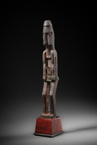 Figure ancestrale féminine "itara", fin du 19e / début du 20e siècle, Indonésie - Timor oriental, île d'Ataúro, Taille: H: 29,5 cm (H: 11.6 inch), ID: 3053195 - 2/5