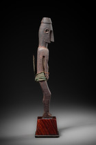 Figure ancestrale féminine "itara", fin du 19e / début du 20e siècle, Indonésie - Timor oriental, île d'Ataúro, Taille: H: 29,5 cm (H: 11.6 inch), ID: 3053195 - 3/5