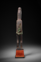 Figure ancestrale féminine "itara", fin du 19e / début du 20e siècle, Indonésie - Timor oriental, île d'Ataúro, Taille: H: 29,5 cm (H: 11.6 inch), ID: 3053195 - 4/5