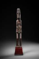 Figure ancestrale féminine "itara", fin du 19e / début du 20e siècle, Indonésie - Timor oriental, île d'Ataúro, Taille: H: 29,5 cm (H: 11.6 inch), ID: 3053195 - 5/5