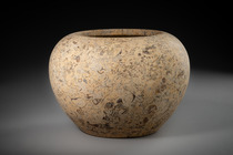 Bol en pierre, Âge du bronze, env. 2300 - 1700 av. J.-C., Turkménistan, Margiane, Taille: H: 15 cm D: 20 cm (H: 5.9 inch D: 7.9 inch), ID: 3053217 - 3/7