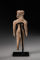 Idol, VIII. Periode, ca. 2500 v.Chr., Pakistan, Indus Tal, Mehrgarh, Größe: H: 10,6 cm (H: 4.2 inch), ID: 3053767 - 4/5