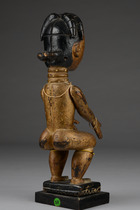 Figure féminine assise, Ghana, Fante, Taille: H: 34 cm (H: 13.4 inch), ID: 3053194 - 3/5