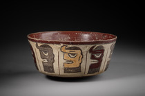 Bowl, Early interim period, ca. 200 BC - 600 AD, Peru, Nazca, Size: H: 8 cm (H: 3.1 inch), ID: 3053214 - 7/7