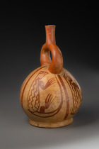 Récipient à anse-étrier, 400 apr. J.-C., Pérou, Moche, Taille: H: 24 cm (H: 9.4 inch), ID: 3053215 - 3/5