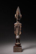 Stabaufsatz "solima bere", Mali, Bamana, Größe: H: 20 cm (H: 7.9 inch), ID: 3053250 - 4/4