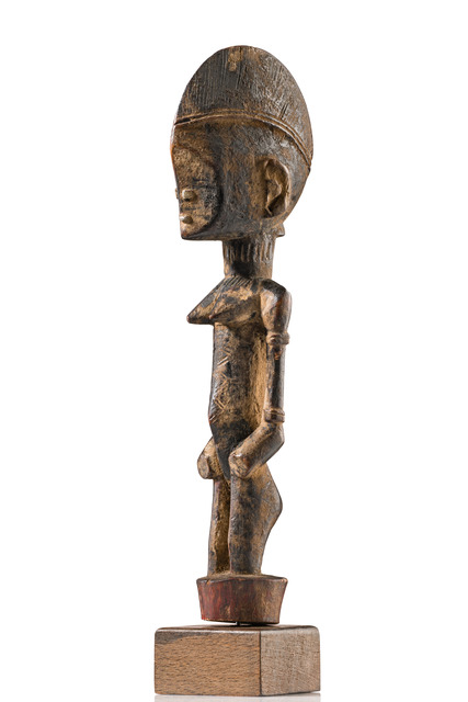 Stabaufsatz "solima bere", Mali, Bamana, Größe: H: 20 cm (H: 7.9 inch), ID: 3053250