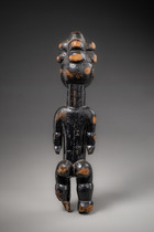 Stehende weibliche Figur, Côte d'Ivoire, Akye / Atie / Aberom, Größe: H: 33 cm (H: 13.0 inch), ID: 3053230 - 4/4