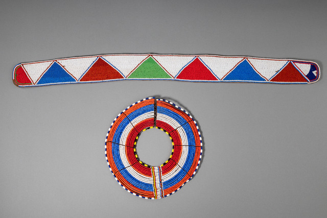 Necklace and belt, Kenya, Chagga, ID: 3053290