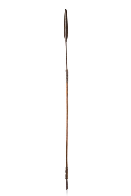 Spear, Kenya, Chagga, Marealle of Marangu, Size: L: 163,8 cm (L: 64.5 inch), ID: 3053292