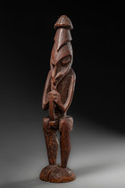 Stehende männliche Figur "kandimbong", Papua-Neuguinea - Sepik, Größe: H: 39,5 cm (H: 15.6 inch), ID: 3053404 - 2/6