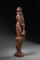Stehende männliche Figur "kandimbong", Papua-Neuguinea - Sepik, Größe: H: 39,5 cm (H: 15.6 inch), ID: 3053404 - 3/6