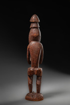 Stehende männliche Figur "kandimbong", Papua-Neuguinea - Sepik, Größe: H: 39,5 cm (H: 15.6 inch), ID: 3053404 - 4/6