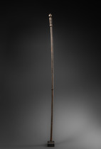 Bâton à figure féminine, Tanzanie, Zaramo, Taille: L: 112 cm (L: 44.1 inch), ID: 3053272 - 3/5