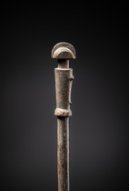Bâton à figure féminine, Tanzanie, Zaramo, Taille: L: 112 cm (L: 44.1 inch), ID: 3053272 - 4/5