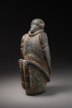 Steinbildnis "zemi", 12. - 14. Jh., Große Antillen, Taino, Größe: H: 19,5 cm (H: 7.7 inch), ID: 3053235 - 2/6