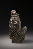 Steinbildnis "zemi", 12. - 14. Jh., Große Antillen, Taino, Größe: H: 19,5 cm (H: 7.7 inch), ID: 3053235 - 3/6