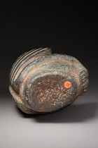 Steinbildnis "zemi", 12. - 14. Jh., Große Antillen, Taino, Größe: H: 19,5 cm (H: 7.7 inch), ID: 3053235 - 6/6