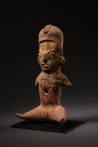 Fétiche de renaissance, 1500–1200 av. J.-C., Mexique, Tlatilco / Morelos, Taille: M: 23,5 cm x 14,2 cm (M: 9.3 inch x 5.6 inch), ID: 3053264 - 3/6