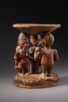 Schale "agere ifa", Nigeria, Yoruba, Größe: H: 15 cm (H: 5.9 inch), ID: 3053241 - 2/7