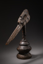Altarkopf "a-tshol" / "elek", Guinea, Baga, Sitem, Größe: M: 47 cm x 47 cm (M: 18.5 inch x 18.5 inch), ID: 3053240 - 3/6