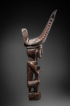 Ahnenfigur "adu zatua", Indonesien - Nias, Größe: H: 48 cm (H: 18.9 inch), ID: 3053409 - 2/5