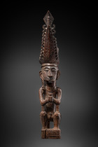 Ahnenfigur "adu zatua", Indonesien - Nias, Größe: H: 48 cm (H: 18.9 inch), ID: 3053409 - 5/5