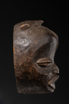 Masque, Côte d'Ivoire, Wobé / Wé, Taille: H: 23 cm (H: 9.1 inch), ID: 3053410 - 3/4
