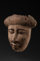 Sarkophagmaske, Spätzeit, ca. 715 - 300 v.Chr., Ägypten, Größe: H: 29 cm (H: 11.4 inch), ID: 3053412 - 2/5
