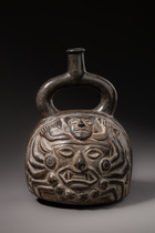 Gabelhalsgefäß, Moche II, ca. 100 - 300 n.Chr., Peru, Moche, Größe: H: 18,2 cm (H: 7.2 inch), ID: 3053499 - 7/7