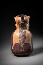 Schamanengefäß, Mittlerer Horizont, ca. 400 - 600 n.Chr., Peru, Huari, Größe: H: 21 cm (H: 8.3 inch), ID: 3053518 - 4/6