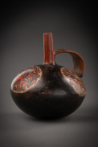 Récipient, vers 400–600 apr. J.-C., Pérou, Nazca, Taille: H: 17 cm (H: 6.7 inch), ID: 3053303 - 3/6