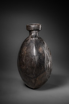 Flask, Late Intermediate Period, ca. 900 - 1470 AD, Peru, Chimu, Size: H: 23 cm (H: 9.1 inch), ID: 3053520 - 3/5