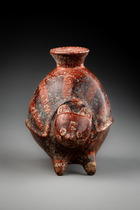 Zoomorphic vessel, ca. 100 BC - 300 AD, Mexico, Colima / Nayarit, Size: H: 13,5 cm (H: 5.3 inch), ID: 3053514 - 3/6