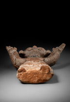 Stehende Figur "cara sonriente", Späte Klassik, ca. 600 - 900 n.Chr., Mexiko, Veracruz, Größe: H: 31,5 cm (H: 12.4 inch), ID: 3053309 - 5/6