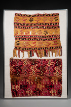 Vier Stofffragmente, Späte Zwischenperiode, ca. 900–1470 n.Chr., Peru, Chimu, ID: 3053588 - 4/4