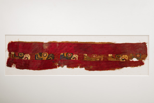 Vier Stofffragmente, Späte Zwischenperiode, ca. 900–1470 n.Chr., Peru, Chimu, ID: 3053588