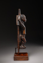 Kruzifix, Burkina Faso, Lobi, Größe: H: 29 cm (H: 11.4 inch), ID: 3053343 - 3/5