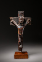Kruzifix, Burkina Faso, Lobi, Größe: H: 29 cm (H: 11.4 inch), ID: 3053343 - 5/5
