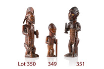 Stehende männliche Figur "mukuya", D. R. Kongo, Bembe, Größe: H: 17,5 cm (H: 6.9 inch), ID: 3053341 - 7/7